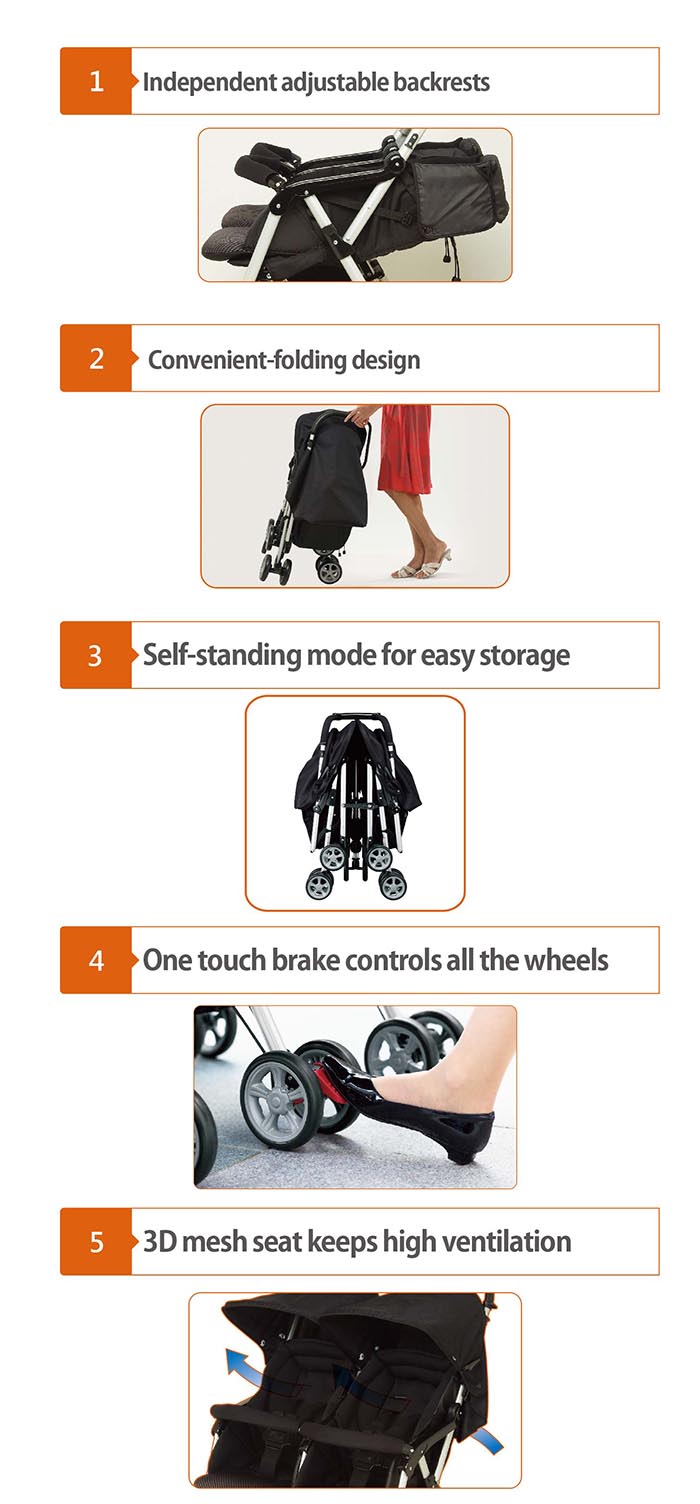 combi spazio duo stroller